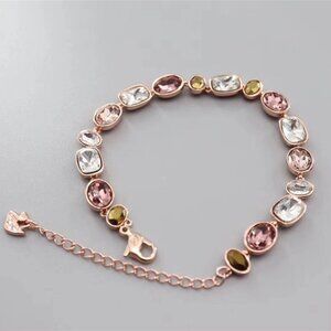 Swarovski Rose Gold crystal bracelet